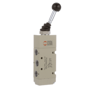 VALV ALAVANCA/TRAVA 1/4BSP 5/2V SERIE 70 PINTURA EPOXI