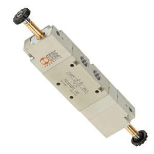 VALV SOL/SOL 1/4BSP, 5/3V, CF, SERVO ASSISTIDA, SERIE 70 PINTURA EPOXI