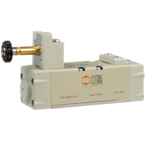 VALV ISO 1, SOL/MOLA, 5/2V, SERIE 70