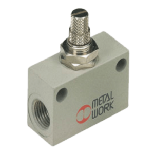 VALV REGULADORA DE FLUXO EM LINHA ROSCA BSP