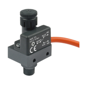 PRESSOSTATO DIFERENCIAL FIXO 1/8 0.5-10BAR NA/NF CONECTOR M8