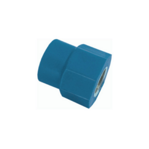 CONEXAO PPR LUVA MISTA 25X3/4 AZUL (ADAPTADOR FEMEA)