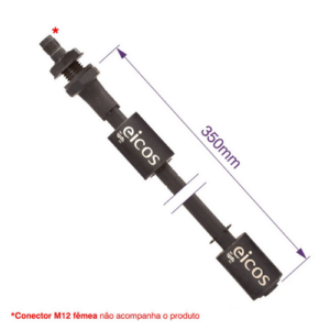 SENSOR DE NIVEL LE352-1-M12 - HASTE DE 350MM E 2 PONTOS DE DETECCAO