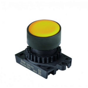 BOTAO INTERNO AMARELO 22MM 1NA