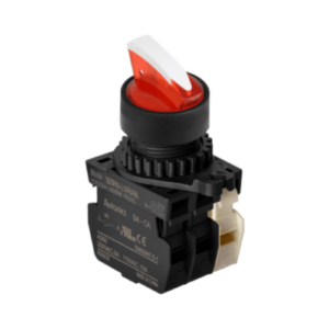 CHAVE SELETORA CURTA 2 POSICOES FIXAS, ANTI-CHAMA