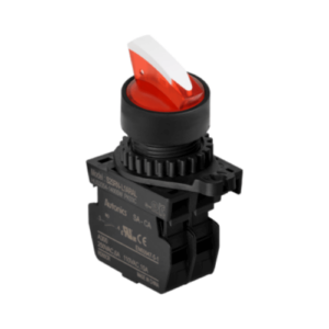 CHAVE SELETORA CURTA 2 POSICOES FIXAS, 1 NA, ANTI-CHAMA